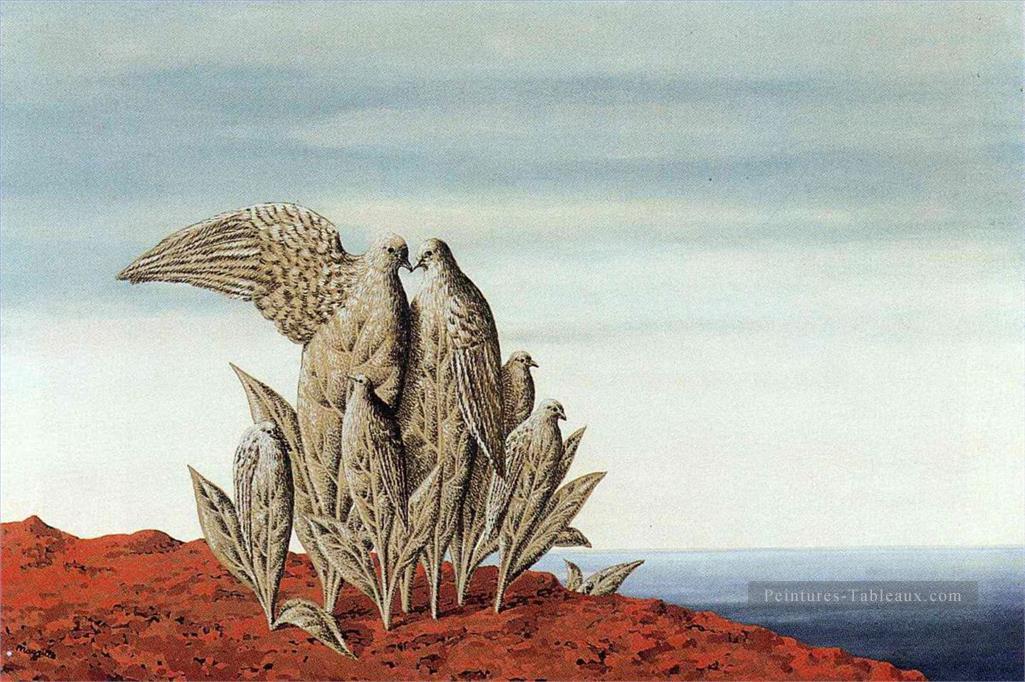 宝の島 1942年 ルネ・マグリット油絵